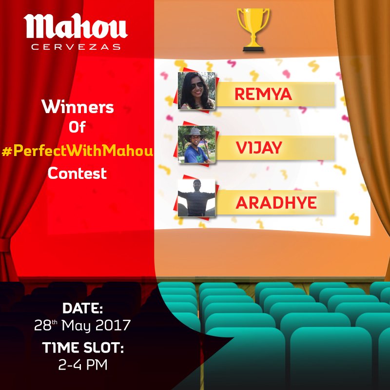 MahouIndia's tweet photo. Congrats Guys! You guys deserve the title for #PerfectWithMahou for the current time slot. Hurry up Guys! Last three winners left! https://t.co/EgpIAeFm27
