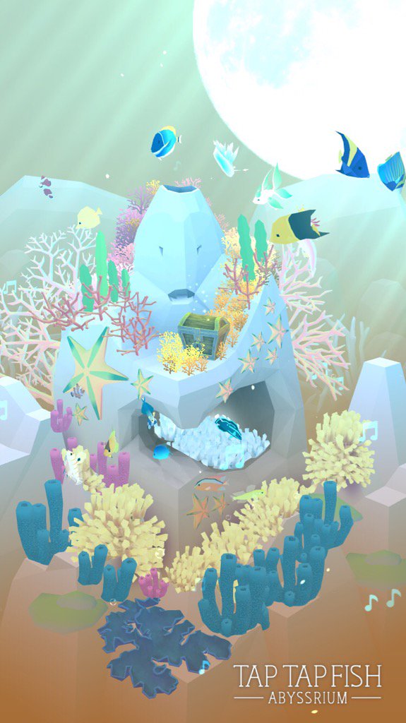 ReissisFotini's tweet photo. My AbyssRium:) 
#taptapfish
Download: https://t.co/rQkzwlQvS1 https://t.co/nLiOQt3m23