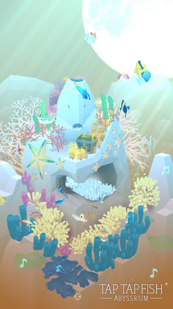 ReissisFotini's tweet photo. My AbyssRium:) 
#taptapfish
Download: https://t.co/rQkzwlQvS1 https://t.co/aM9BZUxAGN