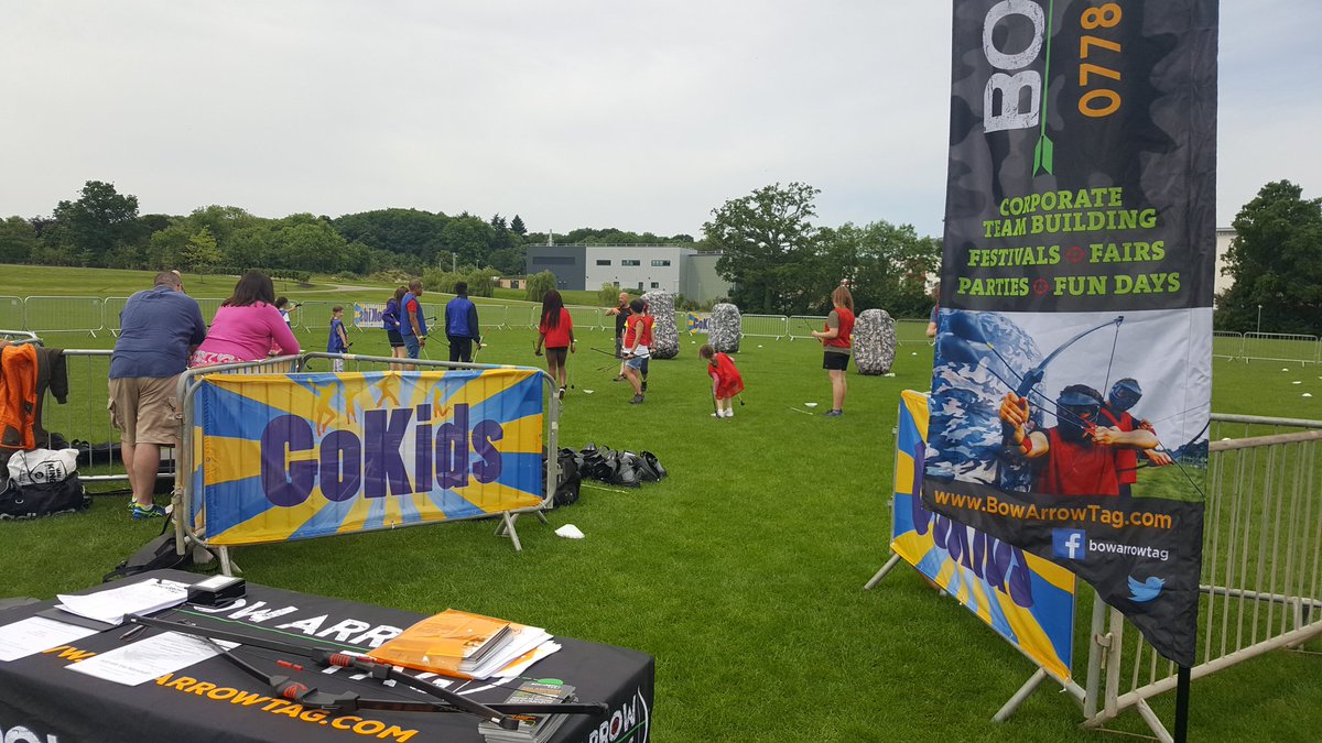 gofestuk's tweet photo. Archery TAG with @BowArrowTag looks like great fun! #GoFestUK @getsurrey https://t.co/FLztc3QD7B
