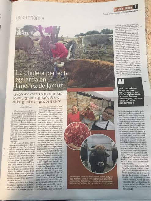 Os dejamos el reportaje que nos ha dedicado el suplemento de <a href="/lanuevaespana/">La Nueva España</a>  
¿Apetece probarla?