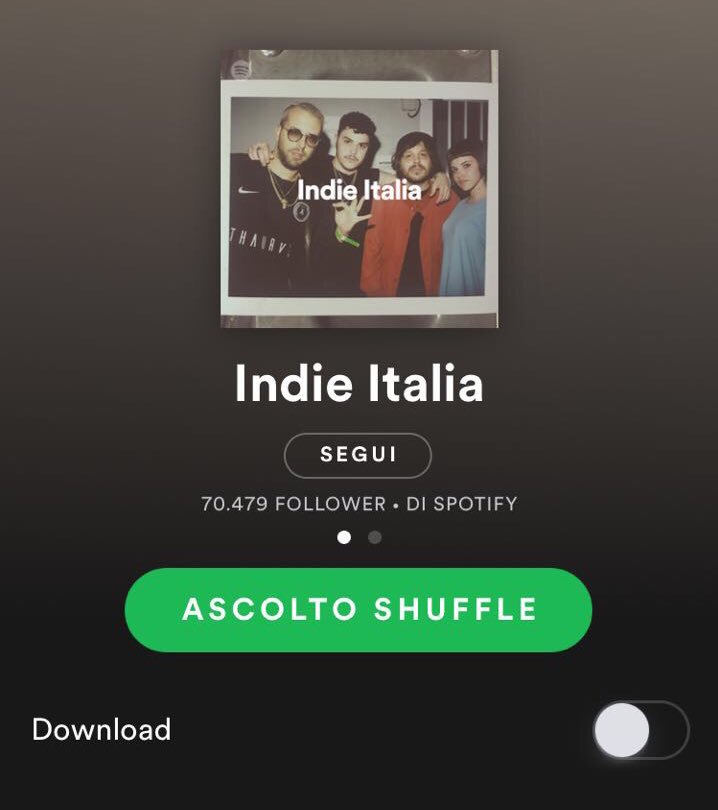 🥀Grazie a #Liberato <a href="/SpotifyItaly/">Spotify Italia</a> ci ha dedicato la cover della playlist Indie Italia 💙 : 
open.spotify.com/user/spotify/p…