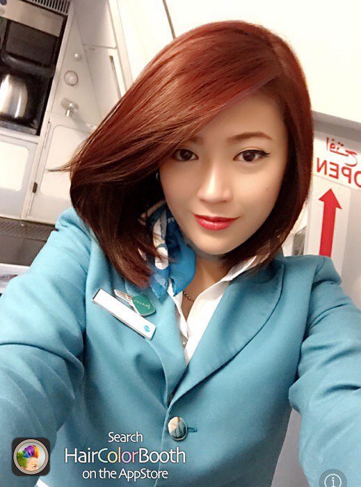 yuikiyokoyama's tweet photo. Check out my awesome hair #HairColorBooth for iPhone https://t.co/8Hsdj9ozYV