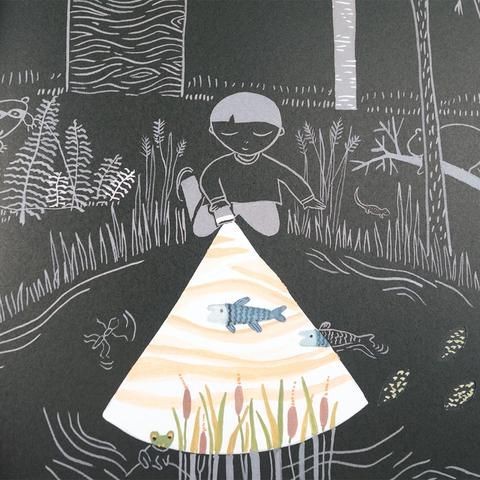 AnotherReadCom's tweet image. Detail from the engaging Flashlight from @ChronicleBooks #readingmatters #astoryaday #childrensbookdesign #coolkidsbooks #picturebooks
