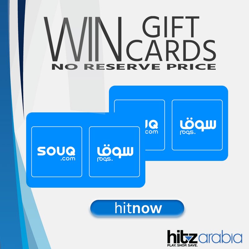 HitzArabia's tweet photo. Just announced. Get yourself a https://t.co/UyaxDF9J4c #GiftCard in our No Reserve contest - https://t.co/20wDks76FN #Win #MyDubai #Dubai https://t.co/O9fHkOa7vt
