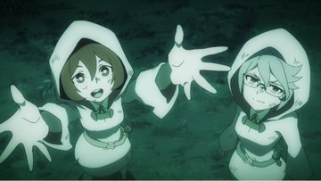 花粉を浴びたシャリオは魔法の力を失ったのでしょうか クロワが黒シャイニィ ロッドを作っていて自爆フラグです アニメ リトルウィッチアカデミア 21話 ワガンディア の感想 ディスディスブログ