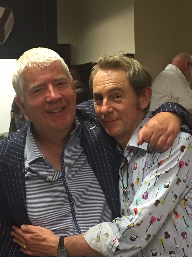 NigelBarden's tweet image. Great mate &amp;amp;top artist @TimBulmerArtist with Kate&amp;amp;JohnSeymour of @Sed_PowellHouse John'sHeadofMusic @SedberghSchool