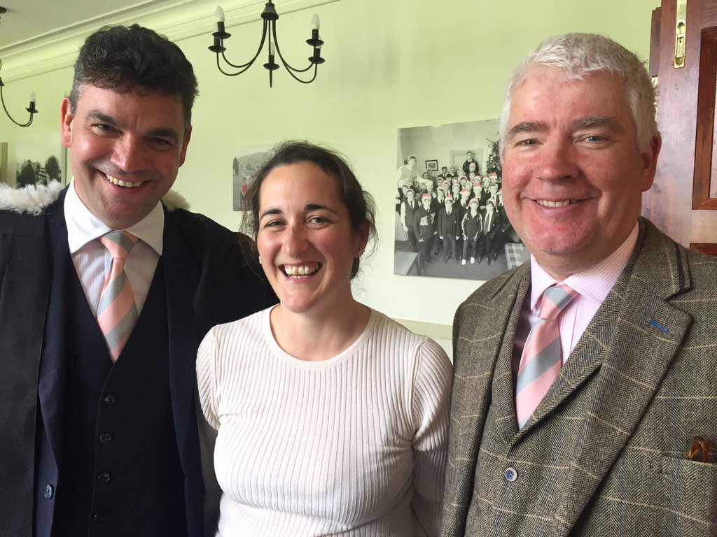 NigelBarden's tweet image. Great mate &amp;amp;top artist @TimBulmerArtist with Kate&amp;amp;JohnSeymour of @Sed_PowellHouse John'sHeadofMusic @SedberghSchool