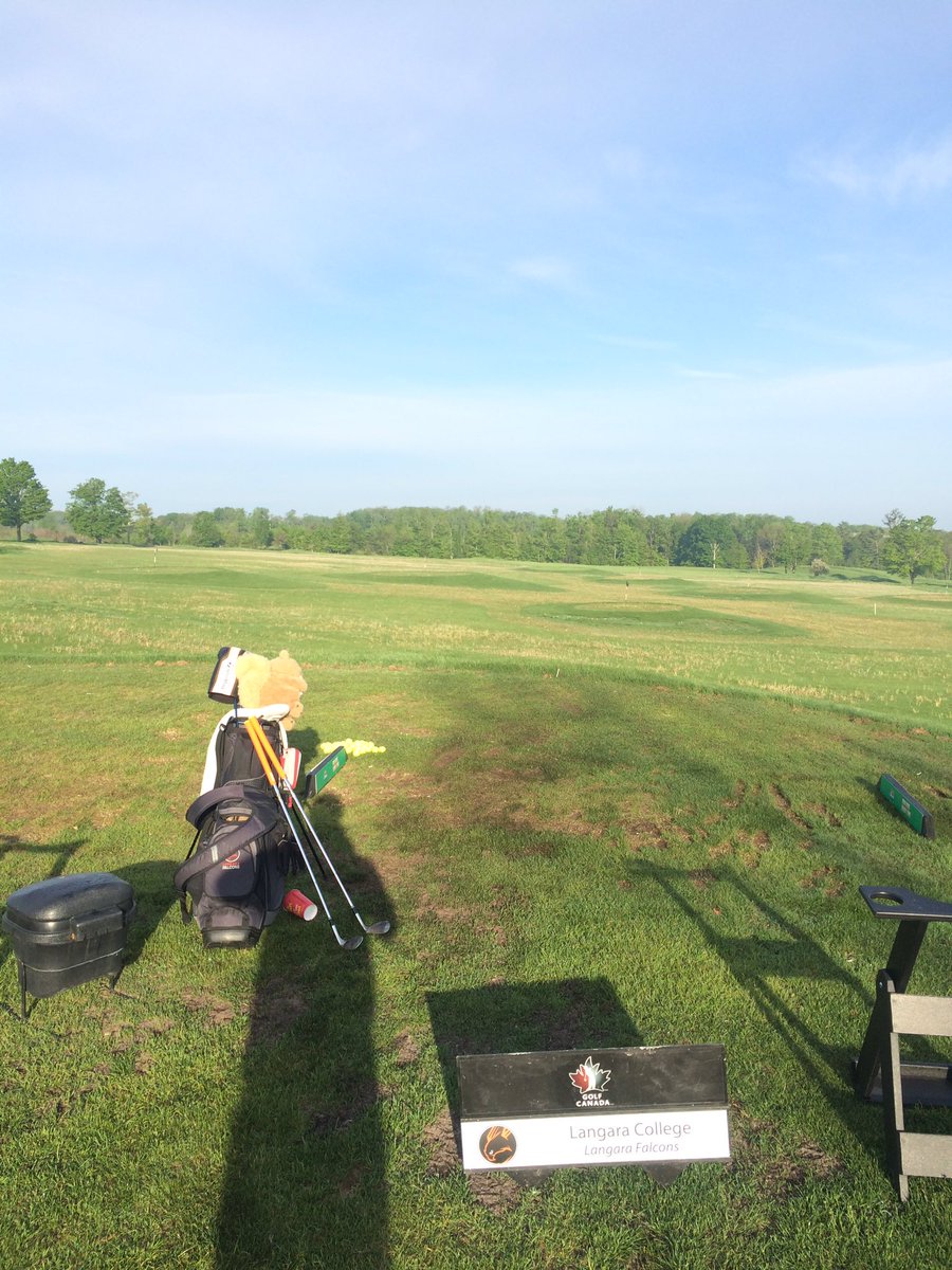 Great start to the week <a href="/TangleCreek/">Tangle Creek G&CC</a> for the <a href="/GolfCanada/">Golf Canada</a> University Championship <a href="/LangaraFalcons/">Langara Falcons</a>