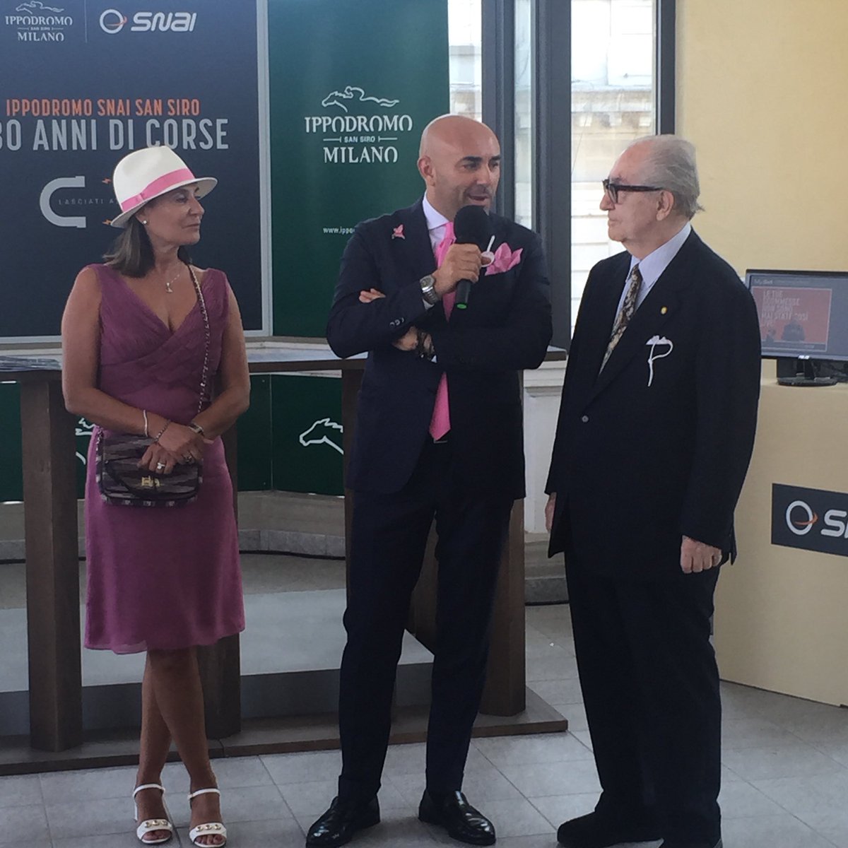 Oggi siamo all'Ippodromo di San Siro!