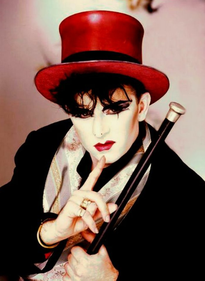 Happy birthday to the legendary 1980\s creative force in music, art and style, the iconic Steve Strange (R.I.P) 