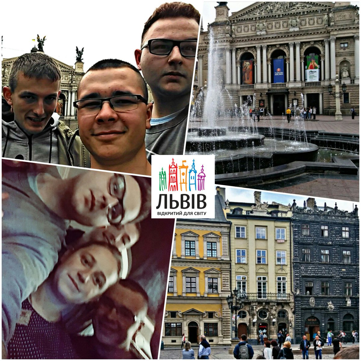bartoszukoff's tweet photo. Pozdrawiamy ze Lwowa / Вітаємо зі Львова 🇵🇱 🇺🇦 
#Ukraine #Lviv #Lwów #Wycieczka #MichalBartoszuk #Selfie #Travel https://t.co/FPPaHPx4oD
