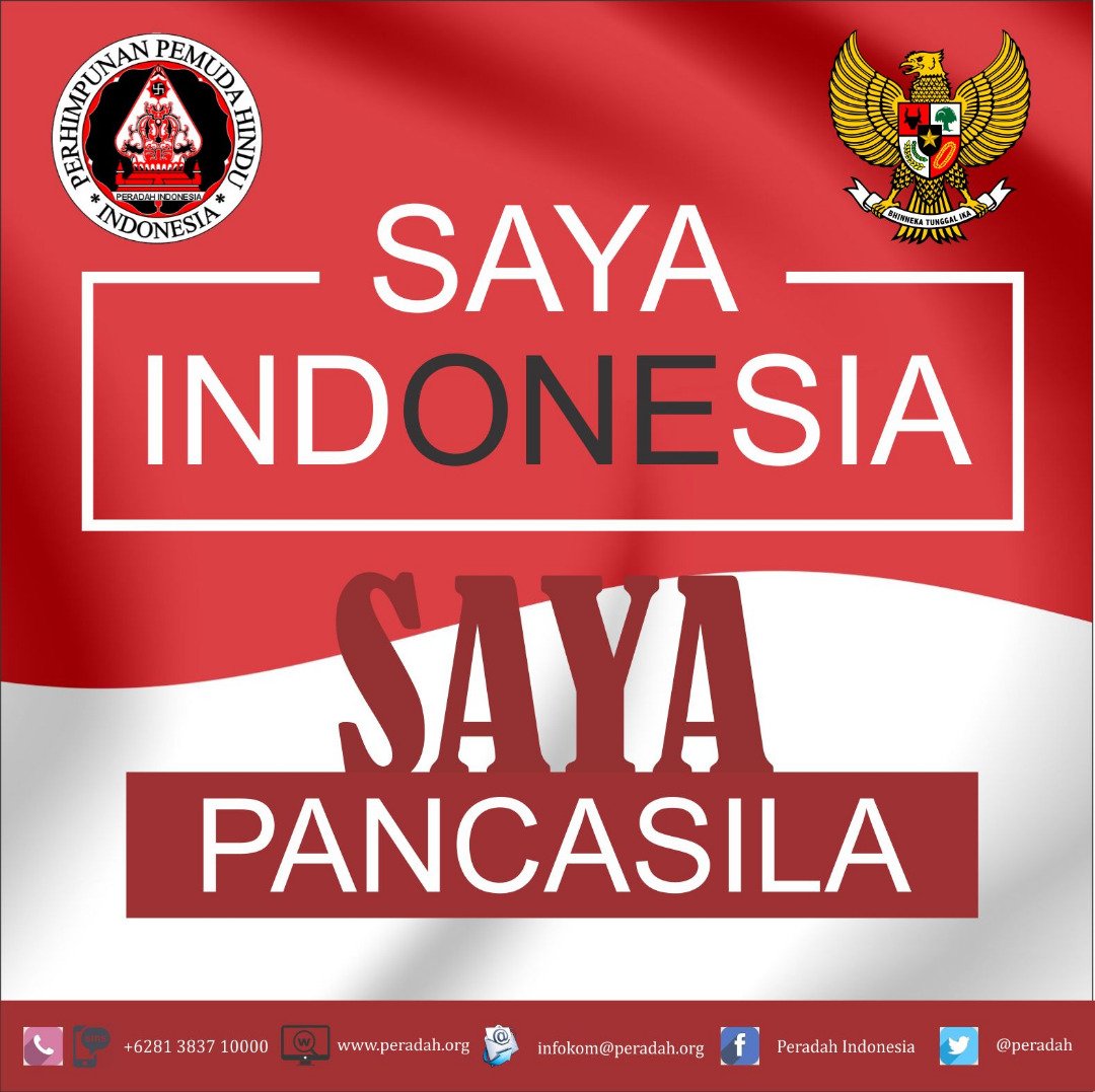 #sayaindonesia #SayaPancasila <a href="/peradah/">Peradah Indonesia</a>