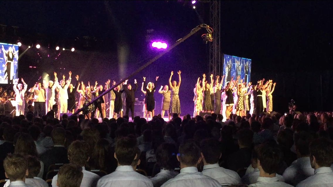 WellyTheatre's tweet photo. After a scorching week in Big Top, the Anything Goes cast were on fire yesterday! What a finale!!!!
Simply breathtaking.
🎉🎪🛳🎪🎉 https://t.co/Y7goSOTTda