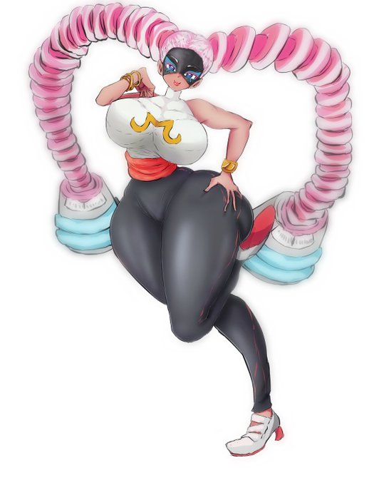 ツインテーラかきまんた。 #ARMS #twintelle 