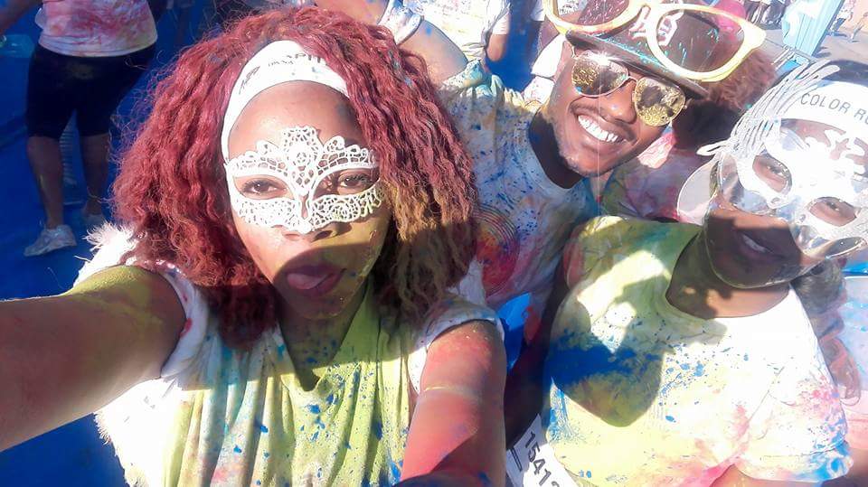 EncoreThabang's tweet image. #ColorRun2017 was epic. 
#Medihelp thank you