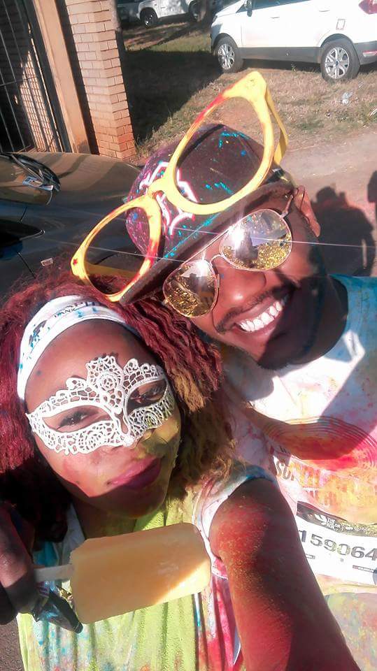 EncoreThabang's tweet image. #ColorRun2017 was epic. 
#Medihelp thank you