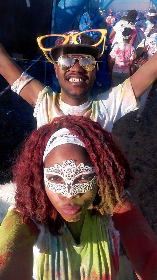 EncoreThabang's tweet image. #ColorRun2017 was epic. 
#Medihelp thank you