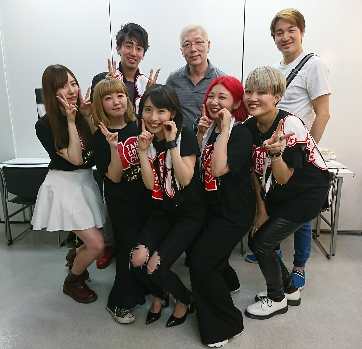 Funcussion ファンカッション 終演後に楽屋へ みなさん佐賀弁が可愛い 素晴らしいライブをありがとうございました ギターのyuriさんとは4月にヤマハ浜松の仕事でコラボしましたが 今日も Coolに歪 ひず んだ音が超カッコイイ ファン