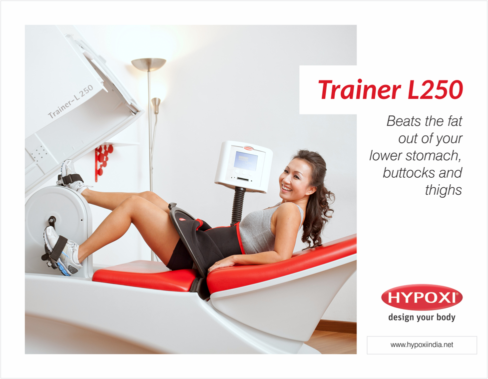 hypoxiIND's tweet photo. Our trainer L250 equipment is specially designed to shape your lower stomach, buttocks &amp; thighs. Join #Hypoxi now #Fatloss #HowItWorks https://t.co/WirinOAmuO