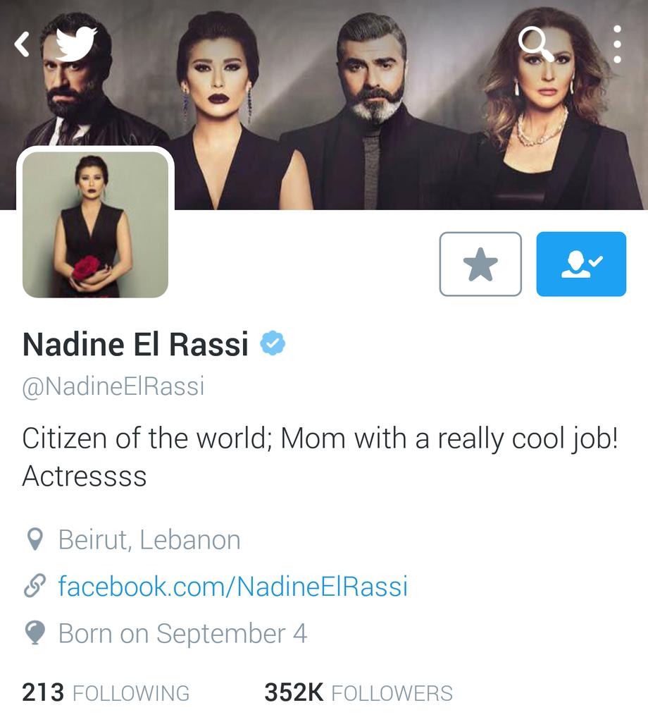 Nadine El Rassi Fans tweet media