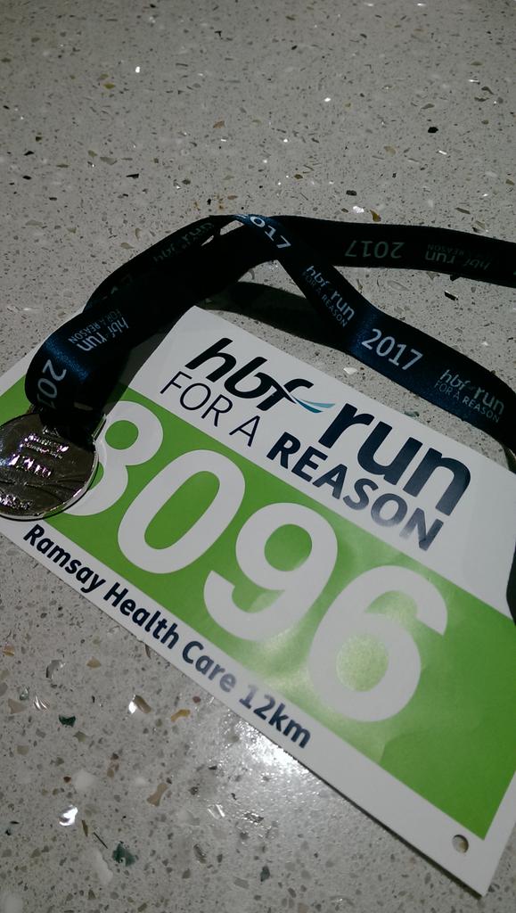 lizellesmith's tweet photo. So excited - my first ever 12km run @hbfrun #running #HBFRunForAReason #hbfrun #hbf12 https://t.co/zqakvo7XD3