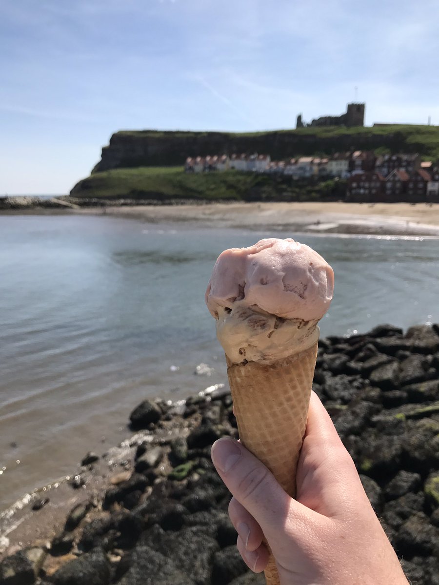 Nice to find <a href="/Northern_Bloc/">NORTHERN BL°C</a> ice cream on Whitby Seafront