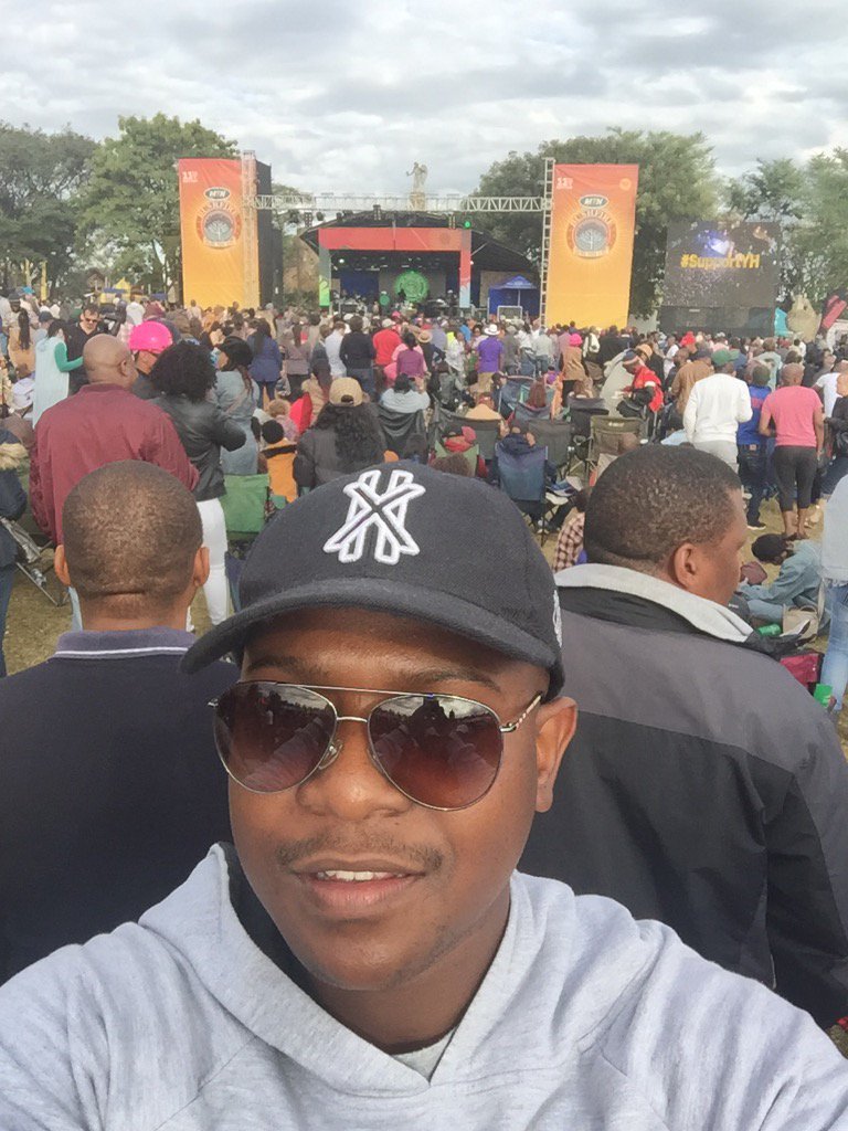 KMalatji's tweet photo. Ready for Bra Hugh.
#BushFireFest https://t.co/9Bqdl5CXRS