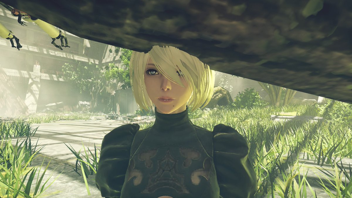 Twitter पर Neko Nyazilla 2bお顔アップ すごく美人さん Nier ニーアオートマタ 2b