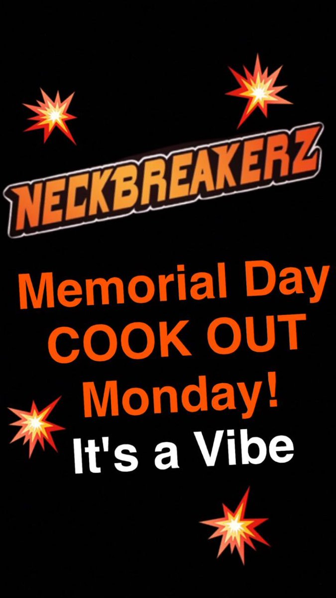 NECKBREAKERZ_'s tweet photo. We having a cook out tomorrow come thru shop and get some food food #nbzstore https://t.co/i4aQ1xUAlg