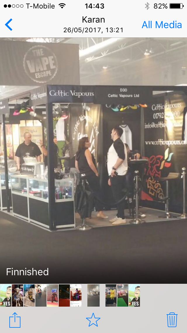 This years stand NEC Birmingham