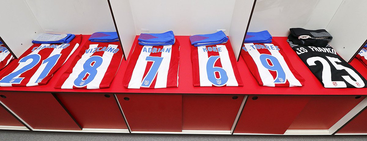 Atleti's tweet photo. 🔝 ¡Ya está todo preparado para vivir una tarde histórica en #FinaldeLeyenda! 
🏧 🔴⚪️🔴
#AúpaAtleti https://t.co/tj5O0iX63H