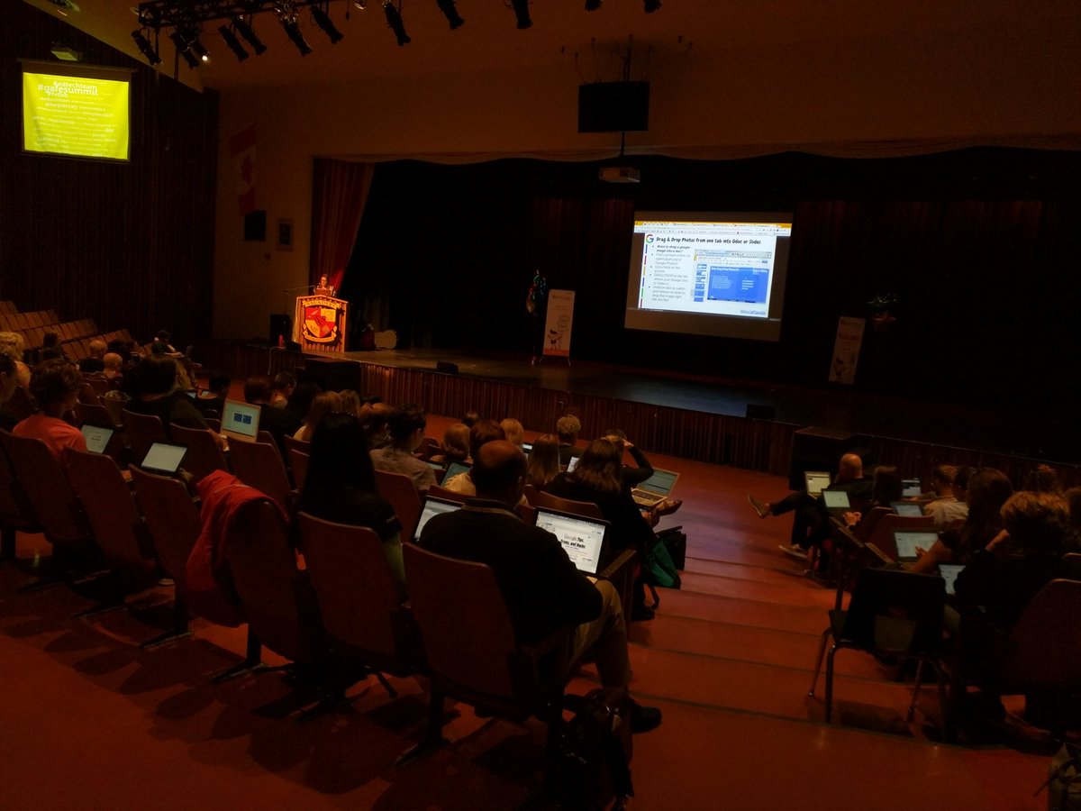 efitz_edtech's tweet image. Packed house for @VirtualGiff at the #tvdsb #edtechteam Summit #MapleSyrupEDU