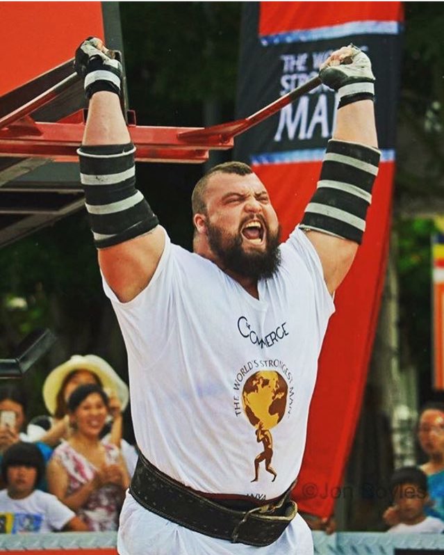 bobosbeard's tweet photo. One event to go at this years worlds strongest man and The Beast is winning . #BACKTHEBEAST COME ON EDDIE https://t.co/DXjDXxpUyA