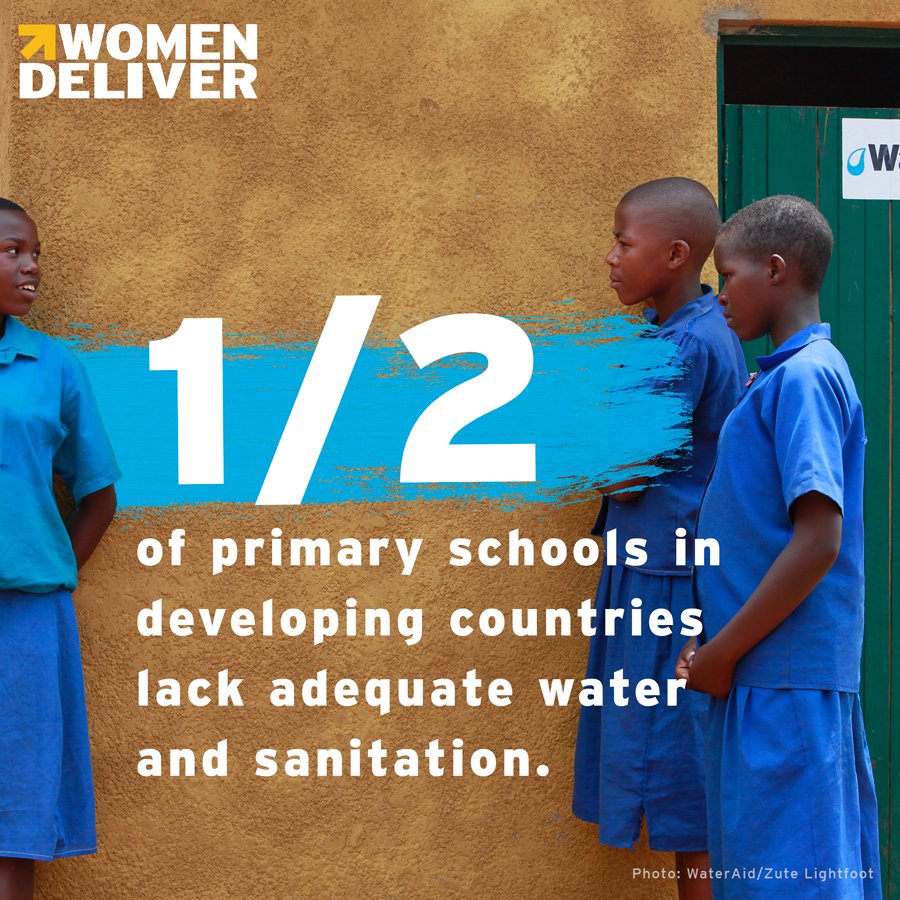 At Women Deliver we believe that #MenstruationMatters because all girls need to be able to manage their periods safely &amp; w/ dignity. #MHDay