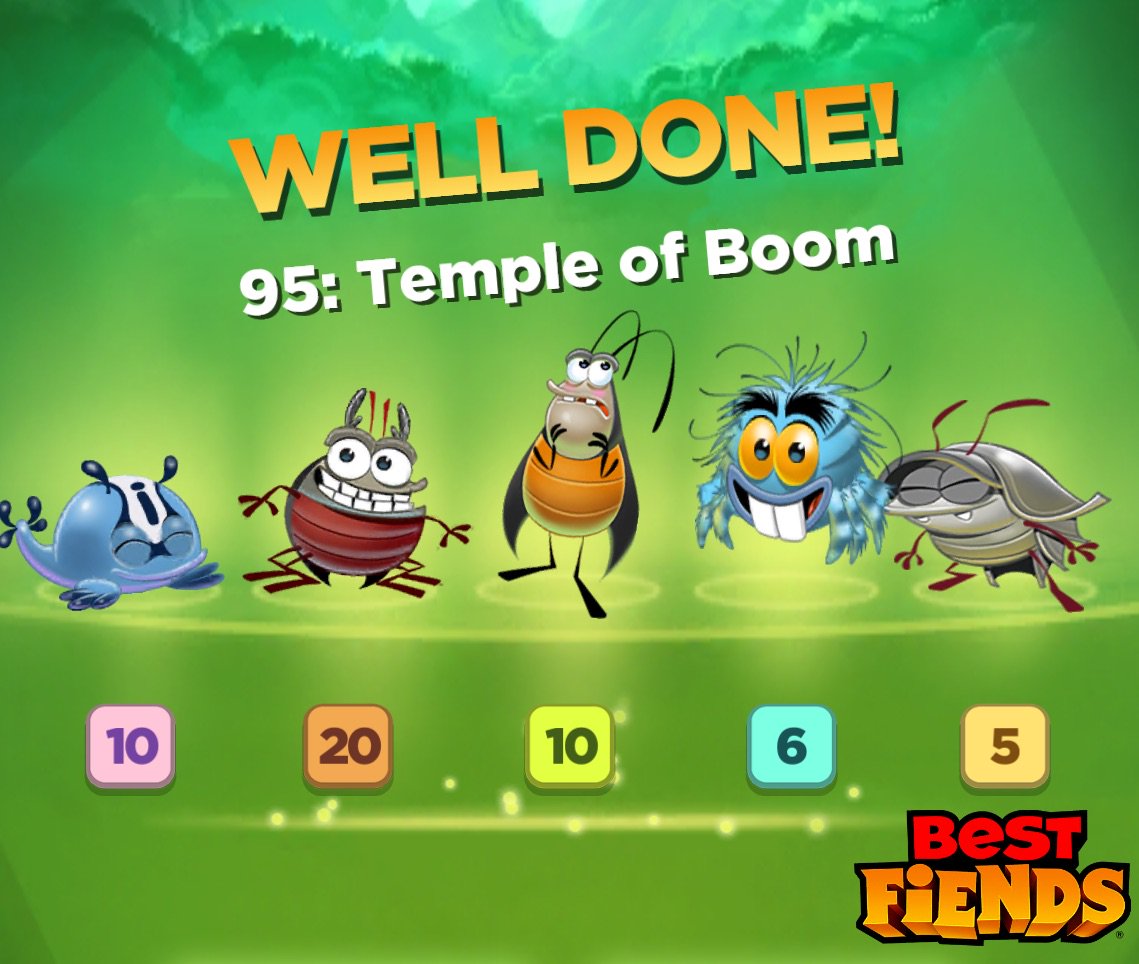 mathmatch's tweet image. I beat Level 95 in #BestFiends - Download FREE - download.BestFiends.com via @bestfiends