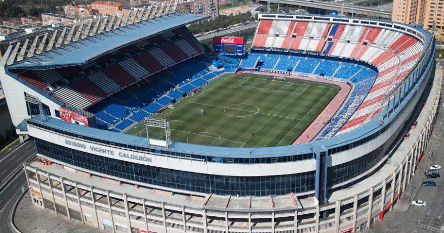 MR11ok's tweet photo. Es el fin de un estadio con mucha historia 🔴⚪️@Atleti 👏👏👏 https://t.co/EyWnoCdyUc