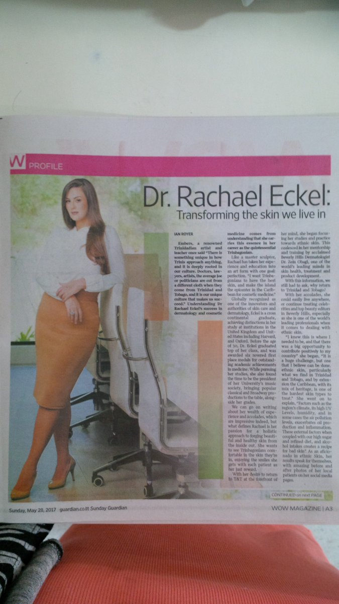 Transforming the skin we live in. Congratulations to @Drrachaeleckel and the #SkinHealthInstitute
<a href="/zoskinhealth/">ZO® Skin Health</a>