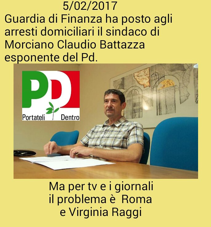 Peppone1955's tweet photo. @loriana34406751 @DaniloToninelli @matteorenzi Quale tipo di popolo quello de REBibbia o de regina Coeli ? https://t.co/kHHEO6KLDj