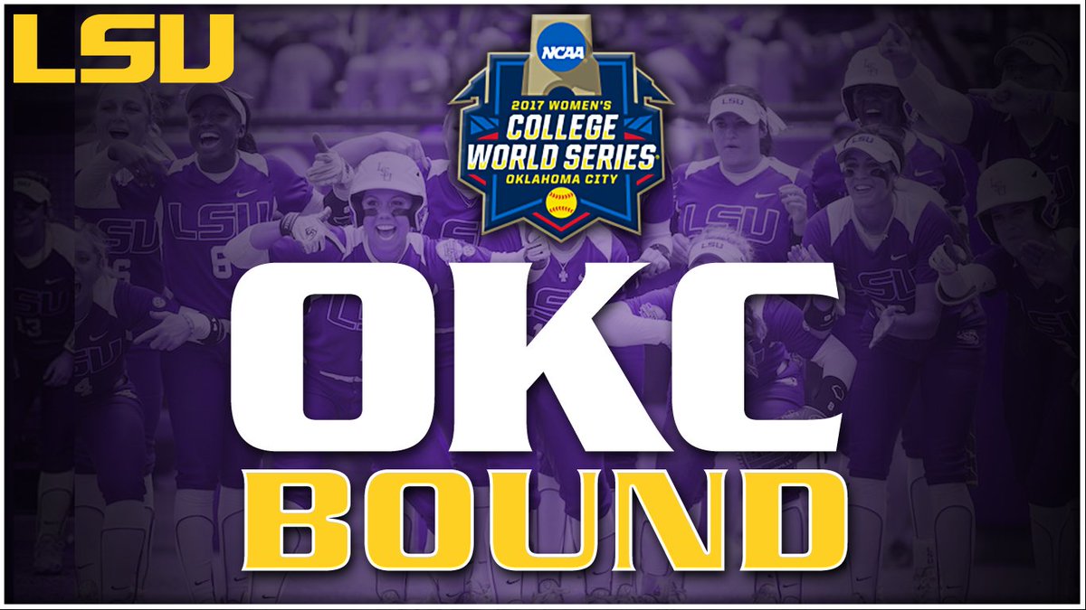 SECNetwork's tweet photo. TIGERS UPSET FSU!!!!

@LSUsoftball is geauxing back to the WCWS!!! https://t.co/MAiGhKoX0N