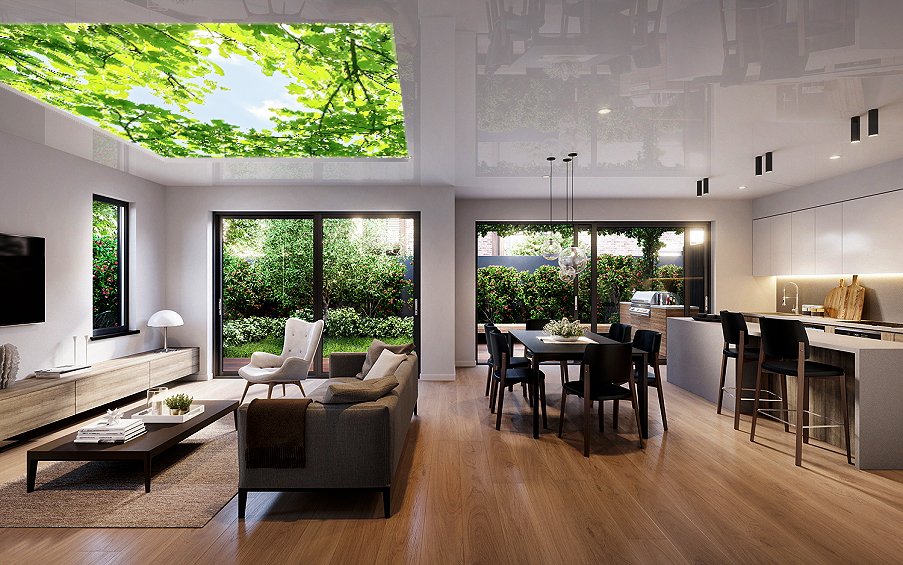 Laqfoil's tweet image. Which ceiling do you like most - printed or reflective? #stretchceiling #printedceiling #highgloss #Laqfoil