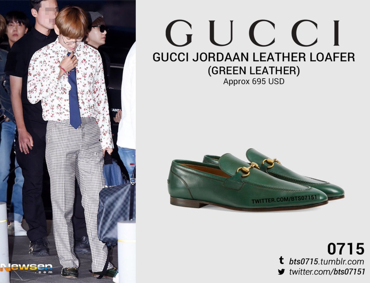 taehyung gucci slippers