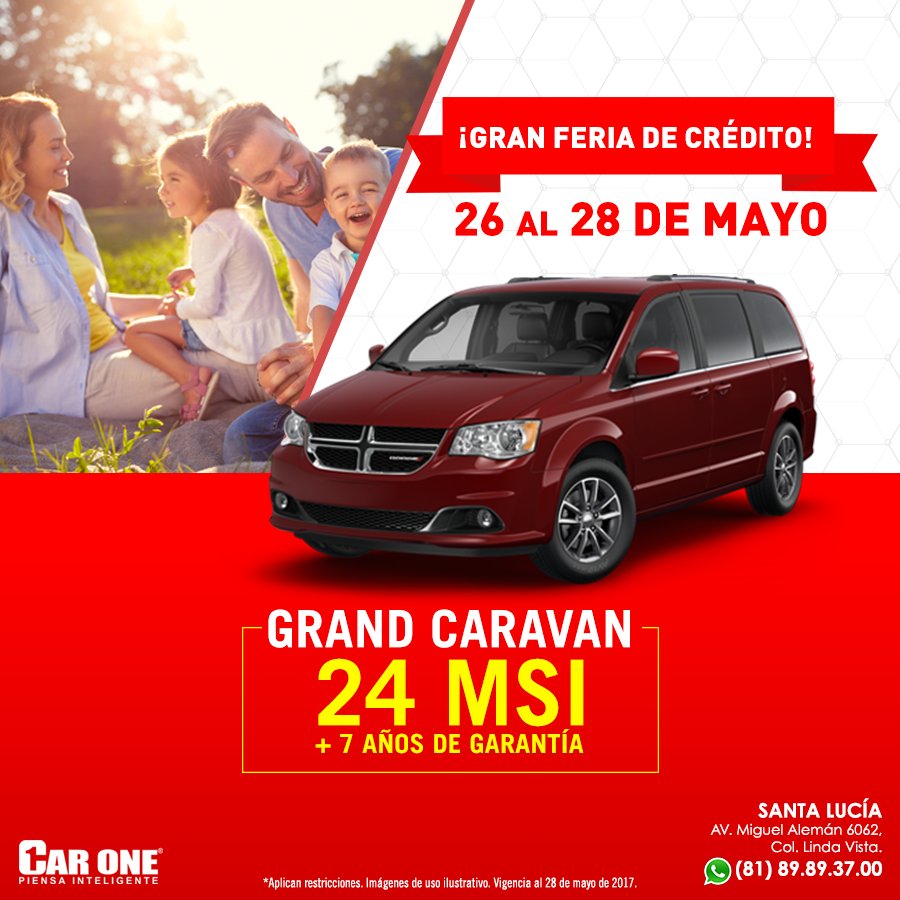 ChryslerCarOne's tweet photo. Todos caben perfecto para ir de pasero en la Grand Caravan. LLÉVATELA HOY, cotiza vía WhatsApp ✆ (81) 8989.3700 https://t.co/WykSpy2k4C