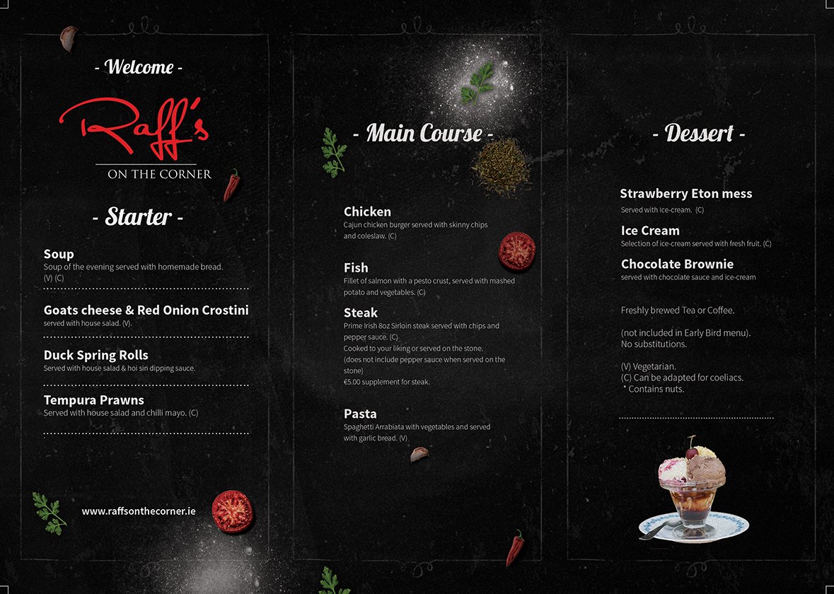 Raffsskerries's tweet photo. If you fancy a bite to #eat Today, why not drop in to sample our new #Food #Menu?? #pub #dublin #skerries https://t.co/tdjFIp1VQF