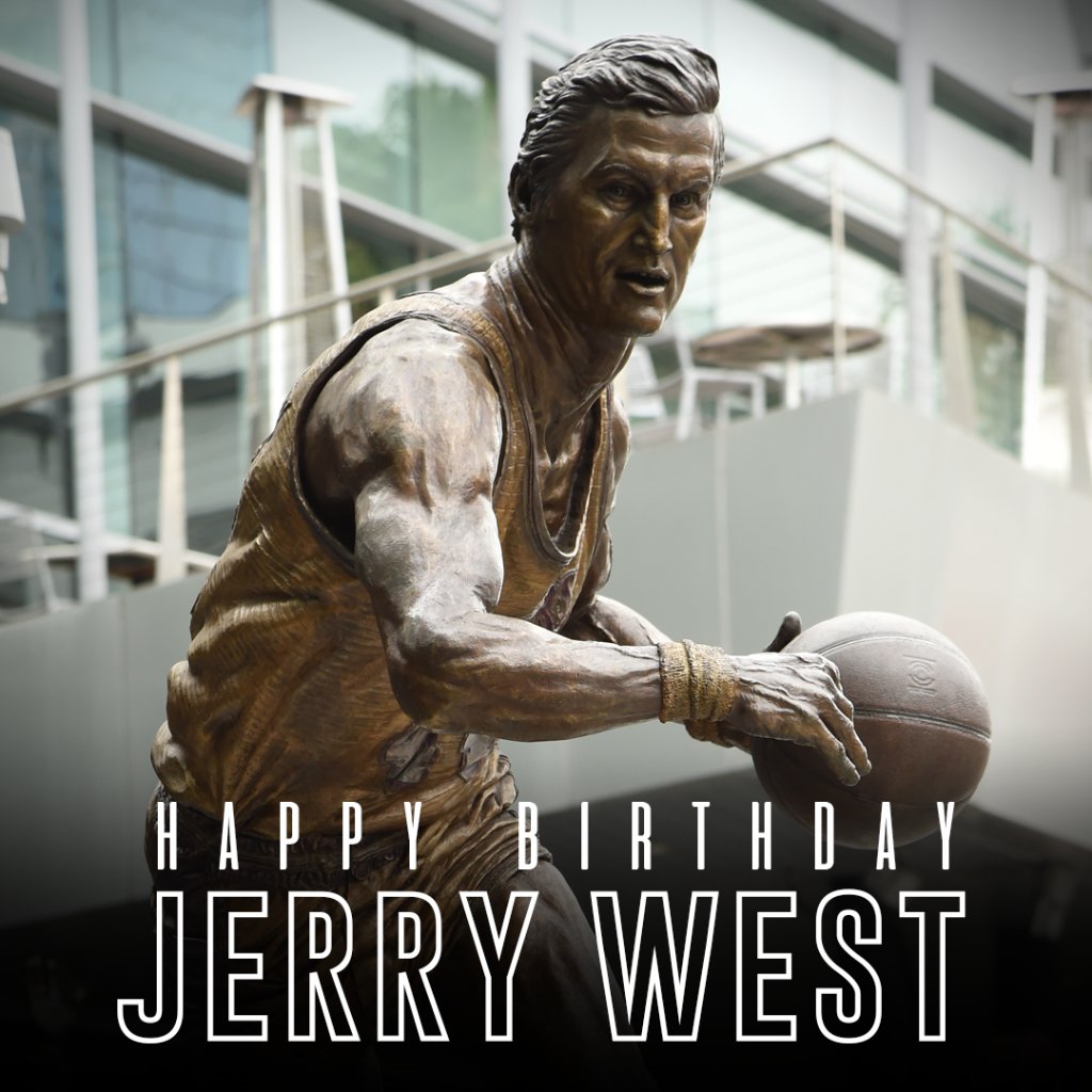 Happy Birthday to Hall of Famer, NBA legend and Star Plaza resident Jerry West! 