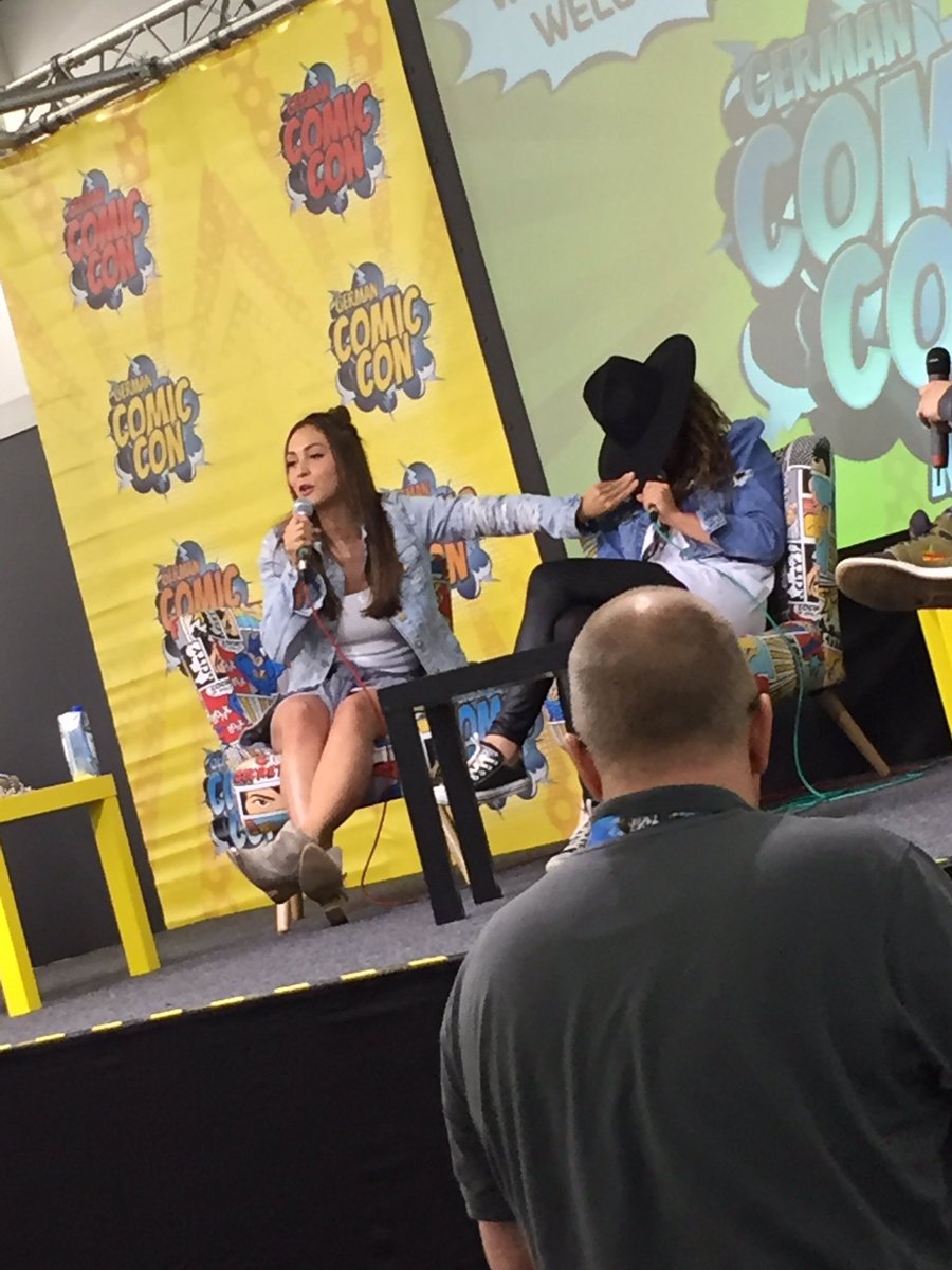 NadiaHilkerFR's tweet photo. Nadia et Lindsey lors de leur panel aujourd'hui #GCCMuenchen https://t.co/R80Wc3Q0Cn