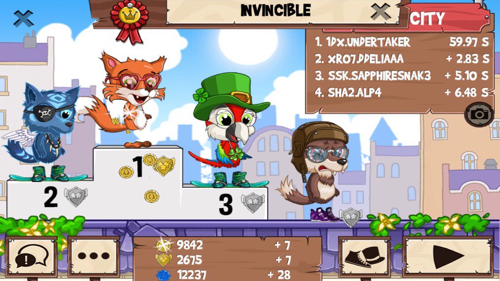 3bd931's tweet photo. All those guys just got washed #funrun2 #DDeliaaa #SapphireSnak3 #alp4     Invincible 😍😍😍😍 https://t.co/HbIXTjT4iu
