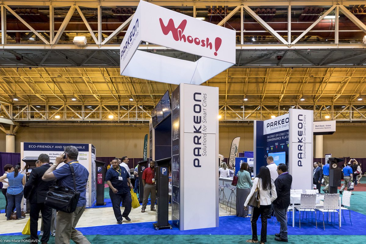 WhooshUSA's tweet photo. Whoosh! was on display at #IPI2017! Stayed tuned for new deployments over the next few weeks! #mobilepayments #paybycellparking https://t.co/Pfk9gxbjj1
