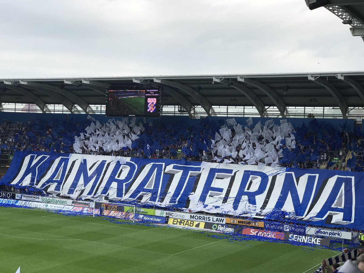 Rillefrid's tweet photo. Vackert #ifkgbg https://t.co/rDpvl5hbsF