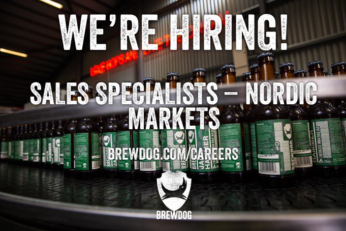 BrewDog's tweet photo. Sweden, Norway, Denmark. 

Planet BrewDog needs YOU! 

https://t.co/nOUxK4CWeu https://t.co/ZSKtLsnJae